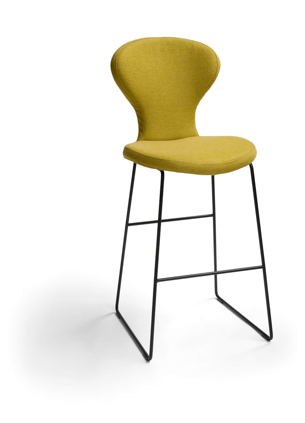 rikki-barkruk-stof-geel-barkruk-modern-kookeiland-keuken